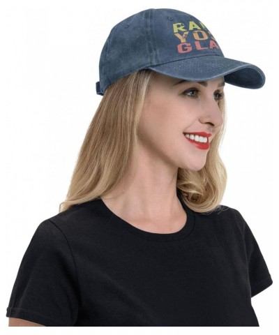 Raises Your Glass Novelty Baseball Cap Classic Hat for Men Women Adjustable Navy Blue $10.09 Baseball Caps