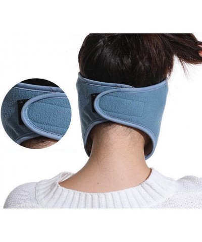 Winter Fleece Mask Warm Mask,Full Cover Face Mask Outdoor Windproof Mask Breathable Thickened Dustproof Reusable Mask Blue $9...