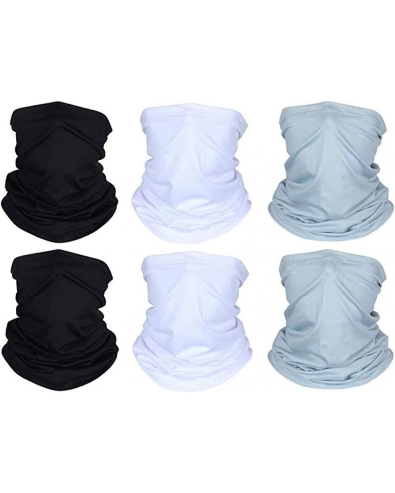 Bandana Top 6PC Neutral Head face Neck Leggings Headscarf Scarf no Urinal (6PCS, One Size) $8.59 Scarves