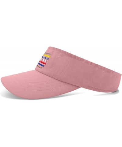 Corrections Dispatch EMS Nurse Firefighter Police Military Hats Visor Hats for Women Sun Visor Hats Pink $10.98 Sun Hats