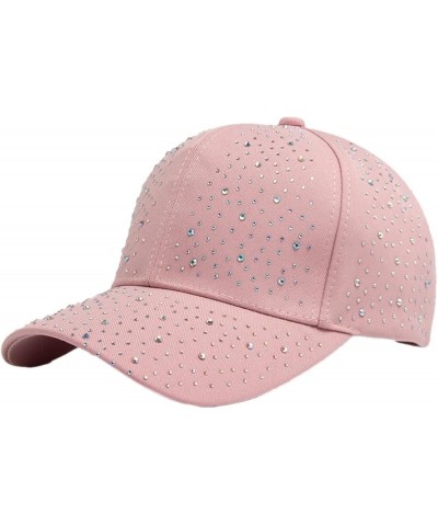 Women Colored Baseball Cap Fashion Party Caps Cotton Adjustable Sun Hat Pnnrk $15.04 Baseball Caps