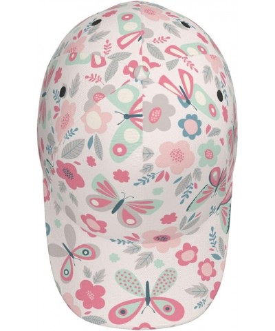 Butterfly Baseball Cap Men Women - Classic Adjustable Plain Hat Butterfly4 $11.39 Baseball Caps