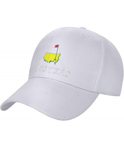 Masters Tournament Augusta National Golf Baseball Caps Trucker Hat Player Hat Cap Men Women Breathable Hat Ponytail Cap White...