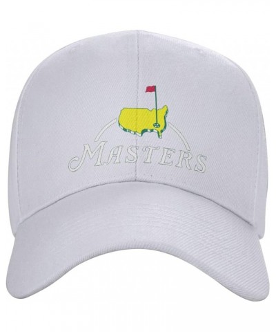 Masters Tournament Augusta National Golf Baseball Caps Trucker Hat Player Hat Cap Men Women Breathable Hat Ponytail Cap White...