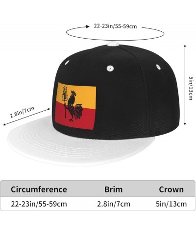 Flag of Romagna Baseball Cap for Men Women Snapback Hat Adjustable Flat Bill Hats White $14.09 Baseball Caps