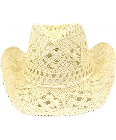 Fashion Lady Foldable Casual Cap Wide Sun Straw Hat for Women and Men Outdoor Fisherman Hat for Women and Men Beige $9.22 Sun...