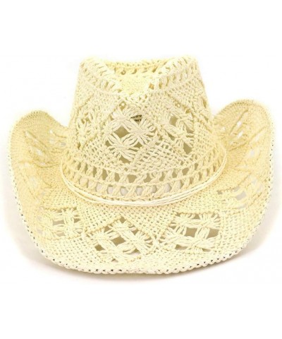 Fashion Lady Foldable Casual Cap Wide Sun Straw Hat for Women and Men Outdoor Fisherman Hat for Women and Men Beige $9.22 Sun...