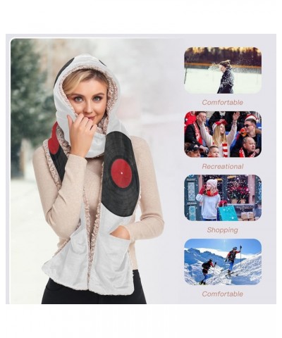 Long Winter Scarf Gloves Mittens Neck Gaiter with Pockets Bandana Shawl Wrap Multi 10 $13.75 Scarves