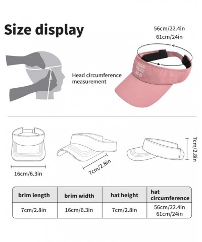 Seek First God Caps Visor Hats for Women Sun Visor Trendy Visor Sun Hat Pink $10.58 Sun Hats