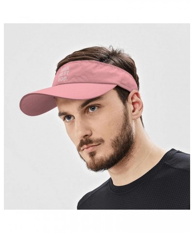 Seek First God Caps Visor Hats for Women Sun Visor Trendy Visor Sun Hat Pink $10.58 Sun Hats