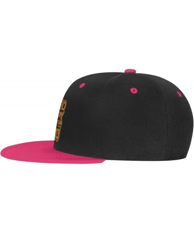 Hello Happy New Year 2023 Baseball Cap for Men Women Snapback Hat Adjustable Flat Bill Hats Pink $10.38 Baseball Caps