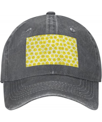 Yellow Chicken Print Trucker Sports Hat Soccer Hat Adjustable Baseball Caps Hats Casual Hat Sun Cap Deep Heather $11.74 Baseb...