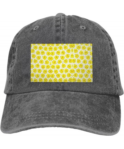 Yellow Chicken Print Trucker Sports Hat Soccer Hat Adjustable Baseball Caps Hats Casual Hat Sun Cap Deep Heather $11.74 Baseb...