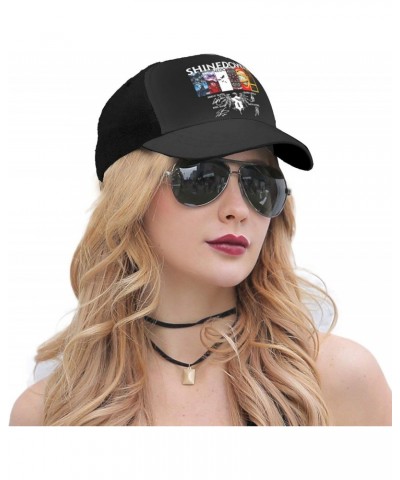 Shinedowns Adjustable Adult Baseball Cap with Curved Brim for Men and Women for Running and Hiking Black $10.59 Baseball Caps