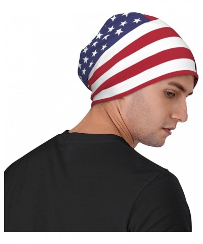 America Guadeloupe Friendship Flag Experience Cozy Luxury: Milk Silk Knit Beanie - Your Must-Have Outdoor Accessory! Black $1...