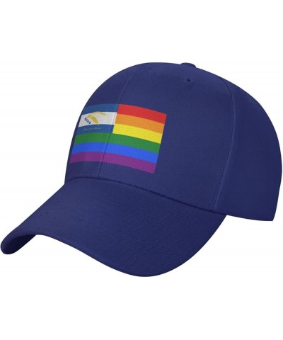 Adjustable Pride Rainbow LGBT Flag of Johnston Atoll Local Baseball Cap Women Men Hat Truck Driver Baseball Caps Sun Hats Blu...