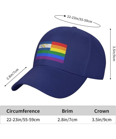 Adjustable Pride Rainbow LGBT Flag of Johnston Atoll Local Baseball Cap Women Men Hat Truck Driver Baseball Caps Sun Hats Blu...