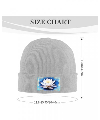 Asian Lotuâ€™s Flowers Warm Knitted Hat, Neutral, Fashionable, Soft, Lightweight, Printed Fisherman Hat. $10.63 Skullies & Be...