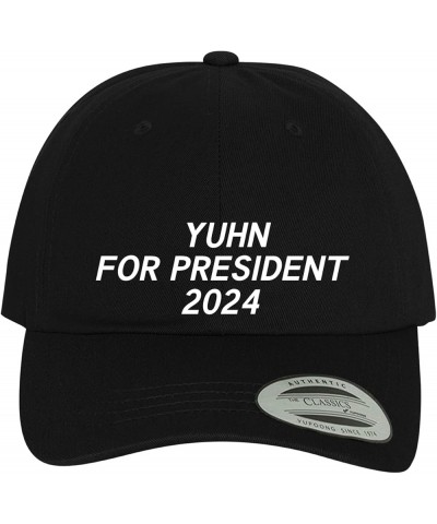 Yuhn for President 2024 - Comfortable Dad Hat Baseball Cap Black $18.58 Baseball Caps