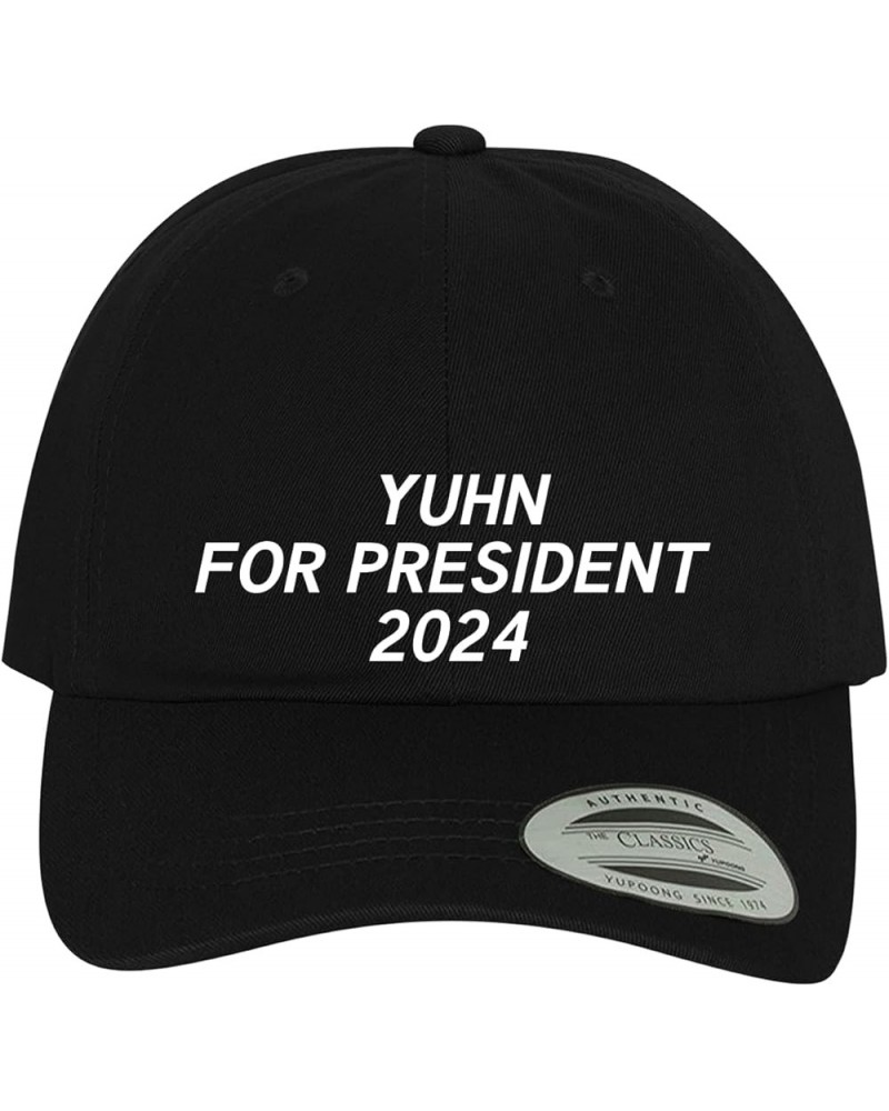 Yuhn for President 2024 - Comfortable Dad Hat Baseball Cap Black $18.58 Baseball Caps