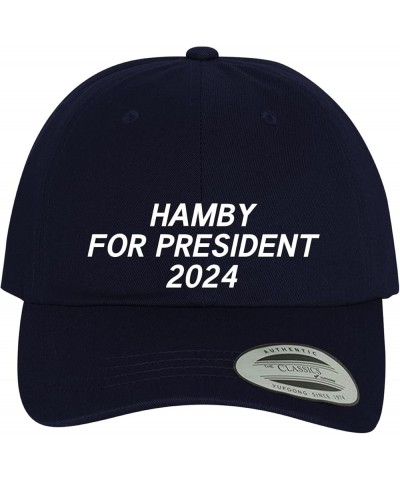 Hamby for President 2024 - Comfortable Dad Hat Baseball Cap Navy $19.23 Baseball Caps