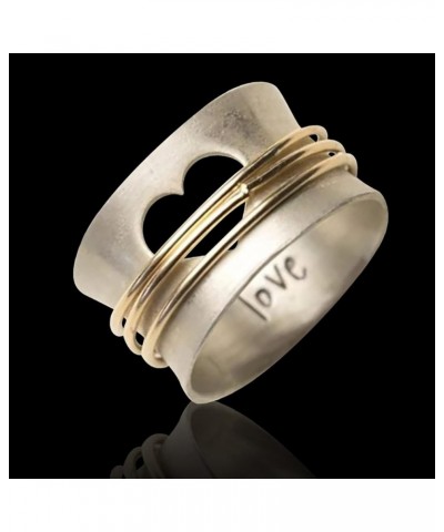 Anime Jewelry for Teen Girls Two Wire Best Tone Rings Heart Rings Rings P4l Ring F - Lightning Deals of Today One Size $8.89 ...