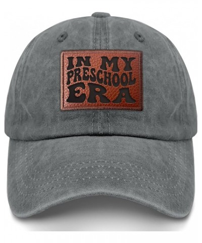 in My Preschool era Baseball Cap Humor Golf Hats Gifts for Mom Who Like Engraved,Baseball Hat Suitable for Light Grey $10.80 ...