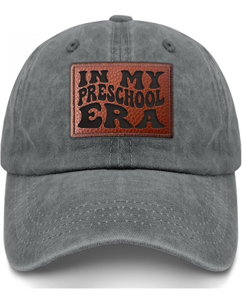 in My Preschool era Baseball Cap Humor Golf Hats Gifts for Mom Who Like Engraved,Baseball Hat Suitable for Light Grey $10.80 ...