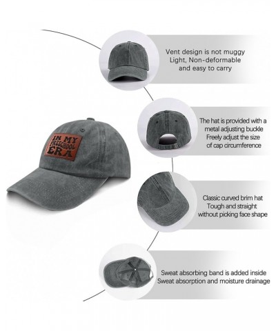 in My Preschool era Baseball Cap Humor Golf Hats Gifts for Mom Who Like Engraved,Baseball Hat Suitable for Light Grey $10.80 ...