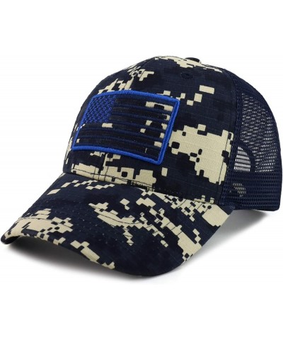 USA Flag Embroidered Structured Trucker Mesh Baseball Cap Ndc $7.94 Baseball Caps