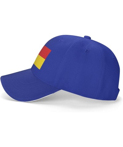 Westerbork vlag Sandwich Hat Adjustable Baseball Cap Black Blue $13.24 Baseball Caps