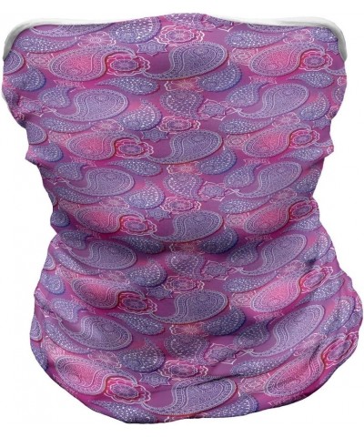 Unisex Multicolor Face and Neck Warmers Oriental Damask Colors $13.67 Scarves