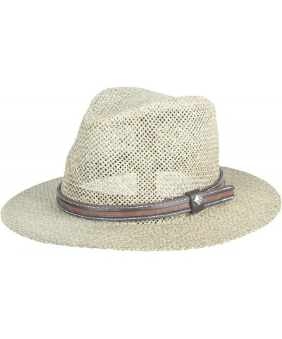 Fashionable Fedoras Hats Wide-Brim Panama Beach Sun Hat Summer Straw Hat Cap for Women Men Costume Accessories 15 $16.34 Fedoras