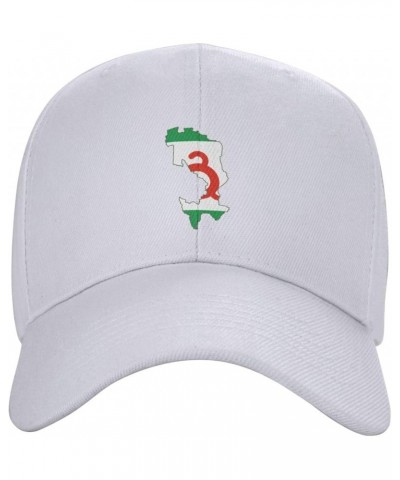 Ingushetia Geo Stub Baseball Caps for Men Women Hat Adjustable Cap Trucker Hats Dad Cap White $10.10 Baseball Caps