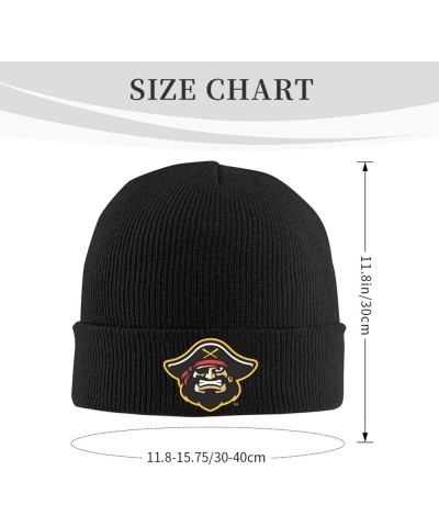 Bradenton Marauders Beanie Hat for Men and Women Winter Warm Hats Knit Slouchy Thick Skull Cap Black $7.66 Skullies & Beanies