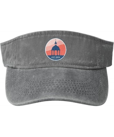 Seal of Hillsborough County, Florida Sun Visor Hats for Women Men Sun Hat Cotton Golf Hat Vintage Baseball Cap Gray $12.81 Vi...