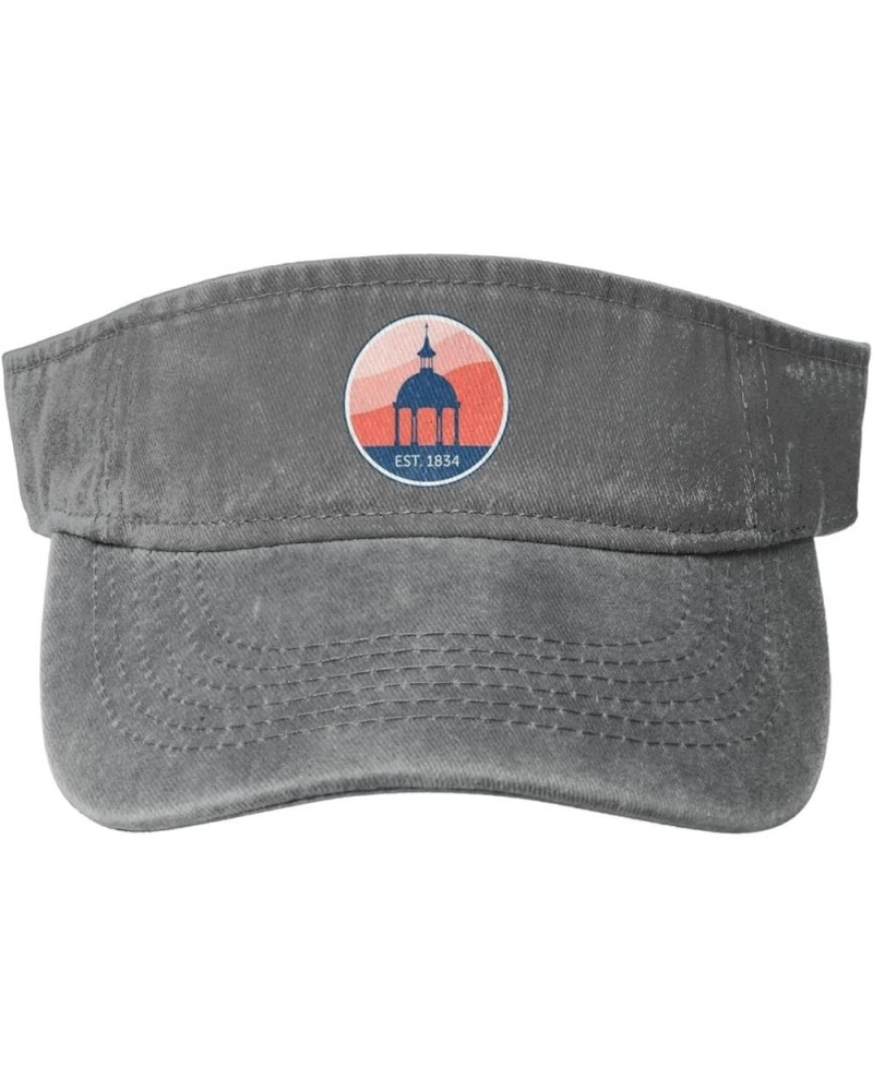 Seal of Hillsborough County, Florida Sun Visor Hats for Women Men Sun Hat Cotton Golf Hat Vintage Baseball Cap Gray $12.81 Vi...