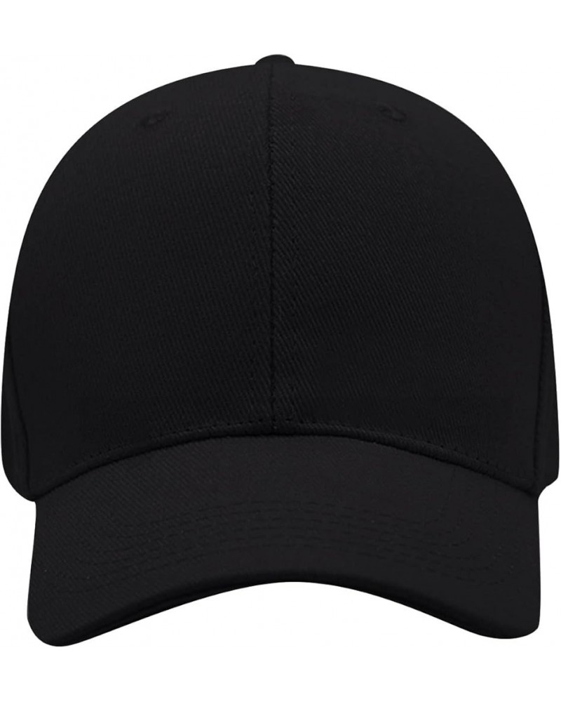 Women's Classic Cap Baseball Cap for Women Men Ponytail Trucker Dad Hat Adjustable Tennis Hat Independence Day Birthday Black...