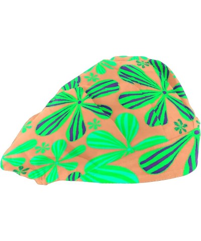 Adjustable Working Caps, Elastic Bandage Tie Back Hats, Cover Hair Bouffant Hats with Sweatband 99 Flower Leaves (360) $9.99 ...