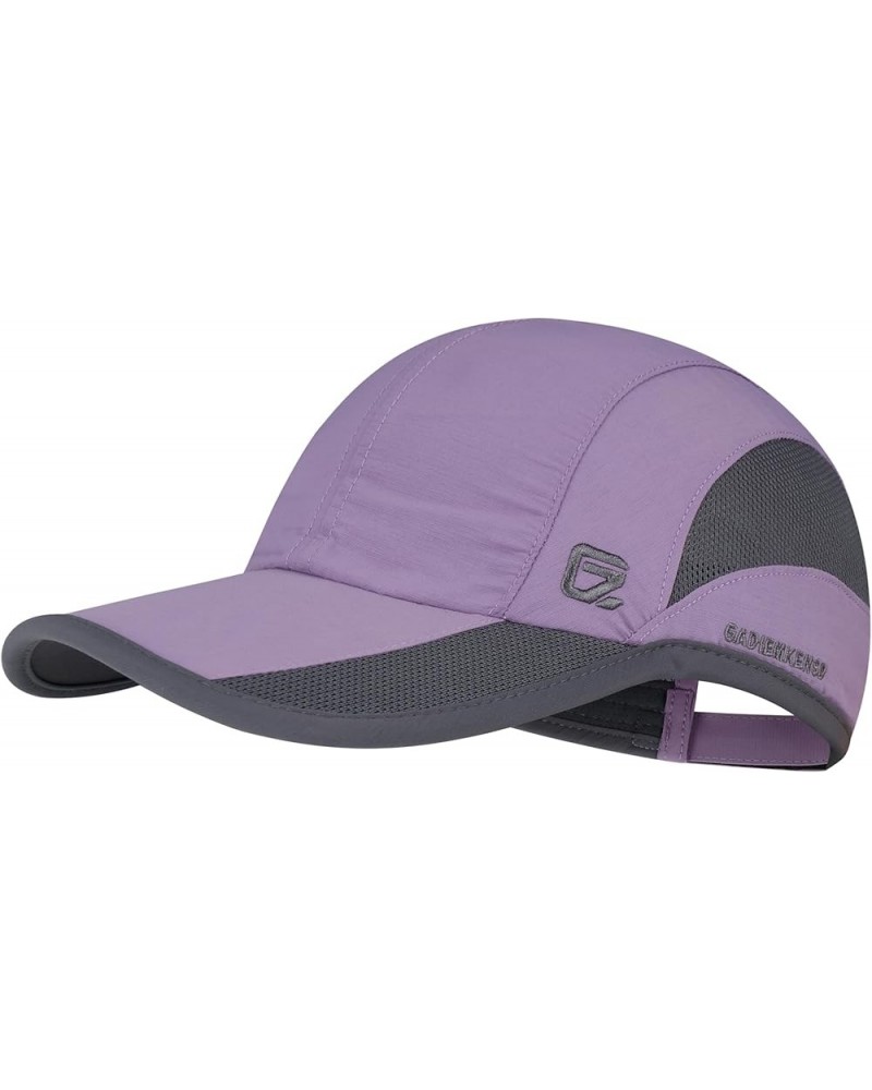 Quick Dry Run Hat Cooling Breathable Mesh Purple $10.19 Baseball Caps