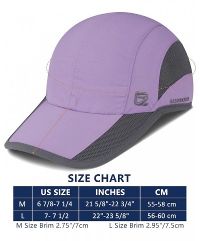 Quick Dry Run Hat Cooling Breathable Mesh Purple $10.19 Baseball Caps