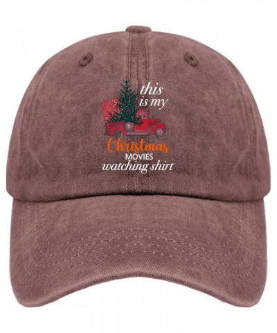 Workout Hats for Men Christmas Summer Caps for Men's Outdoor Hats Breathable Sun Hats Wine Red $11.98 Sun Hats