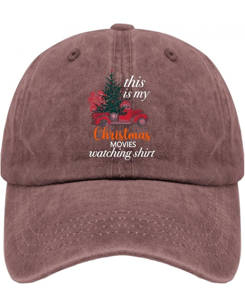 Workout Hats for Men Christmas Summer Caps for Men's Outdoor Hats Breathable Sun Hats Wine Red $11.98 Sun Hats