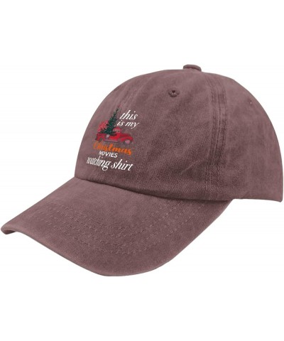 Workout Hats for Men Christmas Summer Caps for Men's Outdoor Hats Breathable Sun Hats Wine Red $11.98 Sun Hats