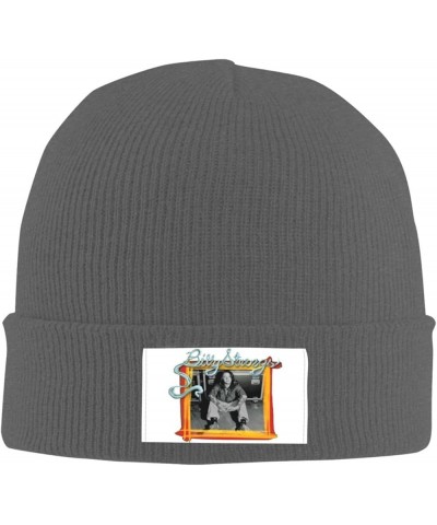 Billy Music Strings Knit Hat Super Warm Knit Cap Fashion Plain Cuffed Cap Black Deep Heather $11.62 Skullies & Beanies