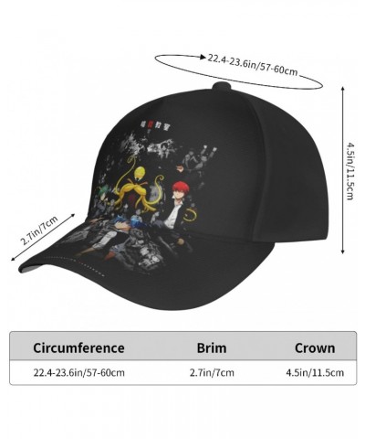 Anime Assassination Classroom Baseball Cap Adjustable Sport Cap Summer Sun Hat for Camping Party Travel Outdoor Black $13.96 ...