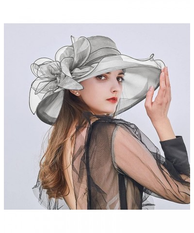 Womens Summer Baseball Hat Outdoor Wide Foldable Ponytail Mesh Sun Visor Cap with Removable Forage Cap G-grey $11.99 Sun Hats