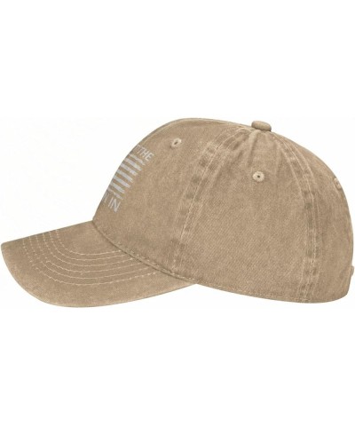 Old Man Womens Baseball Hat Don't Let Old Man in Pickleball Hat Natural $13.32 Baseball Caps