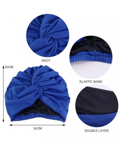 Turban Chemo Beanie, Head Wrap Cap Cotton India Headwear for Woman Cancer Patient Headscarf Sleep Bonnet Ag $6.26 Skullies & ...