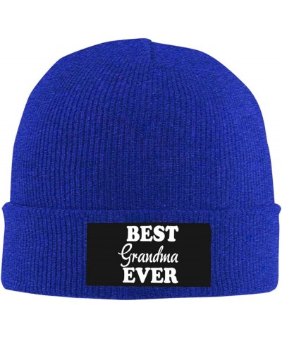 Best Grammie Ever Beanie for Mens Women Winter Warm Hat Knitted Cuffed Skull Cap Black Blue $10.19 Skullies & Beanies